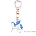 Wholesale Cartoon Color Enamel Pegasus Alloy Keychain JDC-KC-TianG002 Keychains 天高 FM Wholesale Jewelry JoyasDeChina Joyas De China