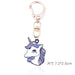 Wholesale Cartoon Color Enamel Pegasus Alloy Keychain JDC-KC-TianG002 Keychains 天高 white DJS Wholesale Jewelry JoyasDeChina Joyas De China