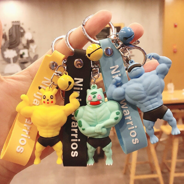 Wholesale Cartoon Doll PVC Silicone Alloy Keychain (F) JDC-KC-FeiRun023 Keychains 飞润 Wholesale Jewelry JoyasDeChina Joyas De China