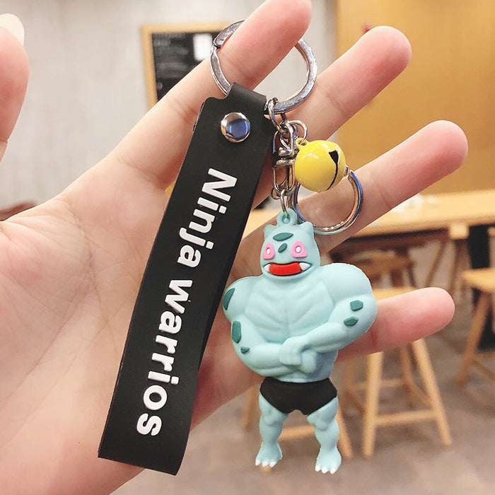 Wholesale Cartoon Doll PVC Silicone Alloy Keychain (F) JDC-KC-FeiRun023 Keychains 飞润 mwzz Wholesale Jewelry JoyasDeChina Joyas De China