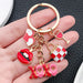 Wholesale Cartoon Oil Dropping Red Love Bag Red Lip Keychain Bag Jewelry Pendant Keychains JoyasDeChina Wholesale Jewelry JoyasDeChina Joyas De China