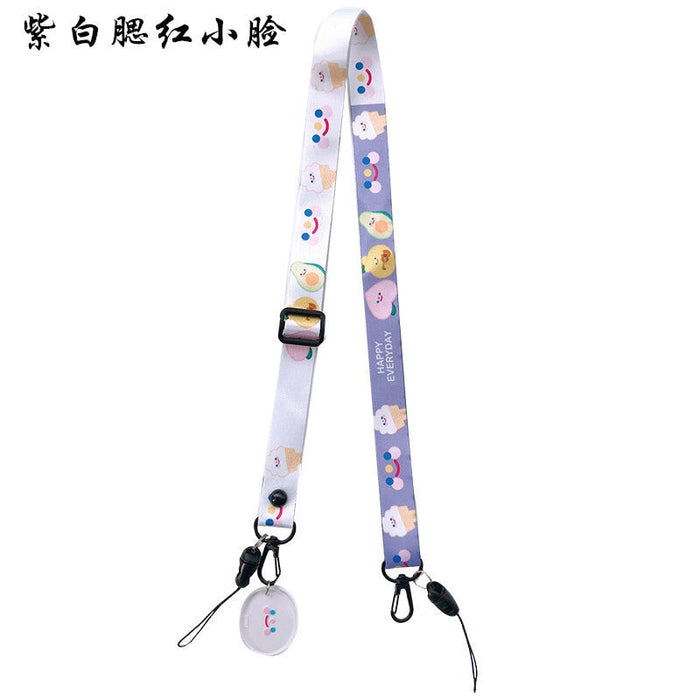 Wholesale Cartoon Strap Pendant Phone Case Lanyard Polyester Portable Strap JDC-PS-Gongz002 宫泽 DSG Wholesale Jewelry JoyasDeChina Joyas De China