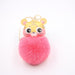 Wholesale Cartoon Tiger Imitation Hair Alloy Hair Ball Pom Pom Keychain JDC-KC-Zuge009 Keychains 祖格 watermelon red / Wholesale Jewelry JoyasDeChina Joyas De China