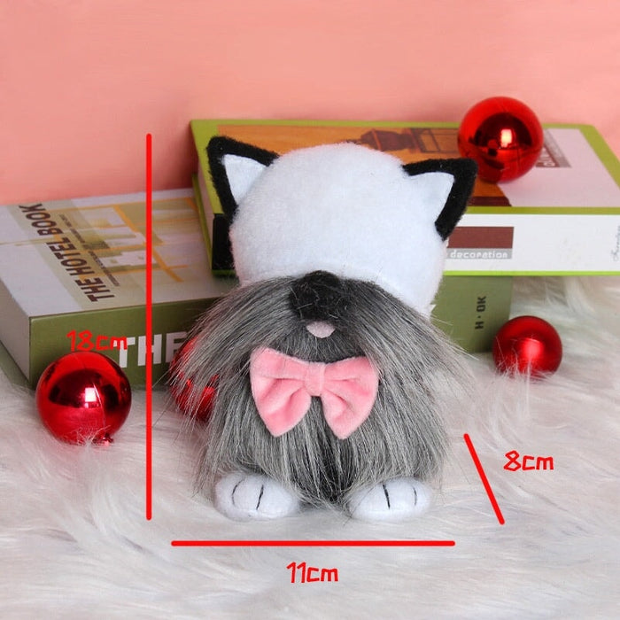 Wholesale Cat Doll Easter Faceless Doll Fabric Filled Cotton Ornament JDC-OS-GangL007 Ornaments 港恋 white Wholesale Jewelry JoyasDeChina Joyas De China