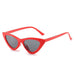 Wholesale cat's eye hip hop sunglasses JDC-SG-JinF008 Sunglasses 季丰 Red Wholesale Jewelry JoyasDeChina Joyas De China