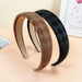 Wholesale checkerboard sponge fabric headband JDC-HD-O381 Headband 潮炫 Wholesale Jewelry JoyasDeChina Joyas De China