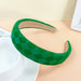 Wholesale checkerboard sponge fabric headband JDC-HD-O381 Headband 潮炫 Wholesale Jewelry JoyasDeChina Joyas De China