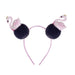 Wholesale Children's Hair Ball Imitation Rex Rabbit Hair Headband (F)JDC-HD-PRY004 Headband 彭日耀 black Wholesale Jewelry JoyasDeChina Joyas De China