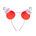 Wholesale Children's Hair Ball Imitation Rex Rabbit Hair Headband (F)JDC-HD-PRY004 Headband 彭日耀 red Wholesale Jewelry JoyasDeChina Joyas De China