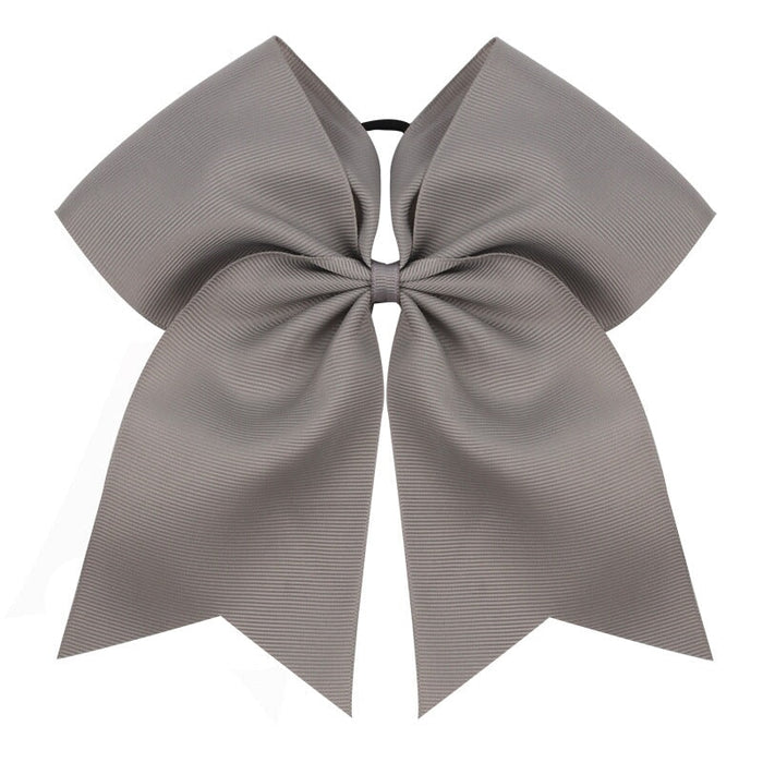 Wholesale Children's Headwear Bow Ribbed Webbing Hair Scrunchies JDC-HS-Danzuo001 Hair Scrunchies 丹左 silver Wholesale Jewelry JoyasDeChina Joyas De China