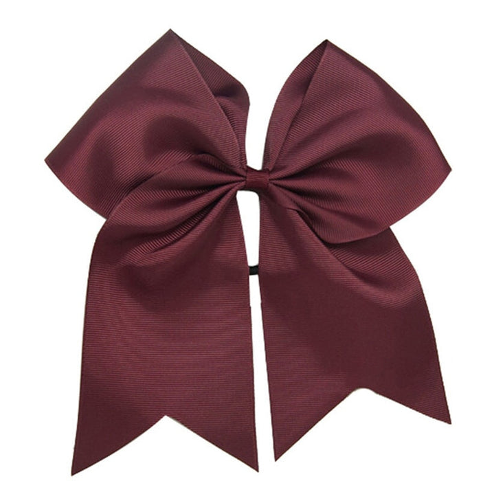 Wholesale Children's Headwear Bow Ribbed Webbing Hair Scrunchies JDC-HS-Danzuo002 Hair Scrunchies 丹左 russet Wholesale Jewelry JoyasDeChina Joyas De China