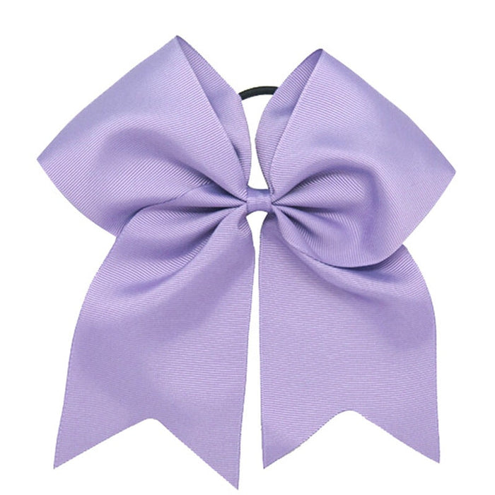 Wholesale Children's Headwear Bow Ribbed Webbing Hair Scrunchies JDC-HS-Danzuo003 Hair Scrunchies 丹左 light purple Wholesale Jewelry JoyasDeChina Joyas De China