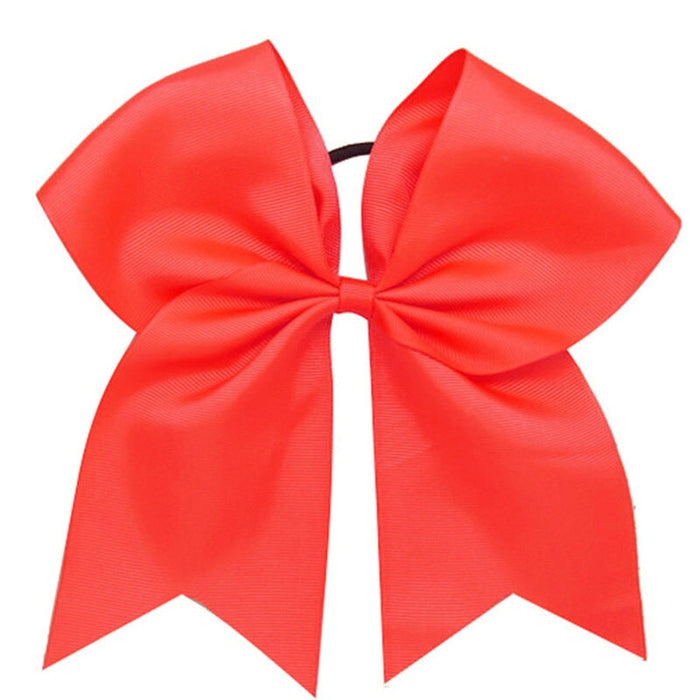 Wholesale Children's Headwear Bow Ribbed Webbing Hair Scrunchies JDC-HS-Danzuo004 Hair Scrunchies 丹左 orange Wholesale Jewelry JoyasDeChina Joyas De China