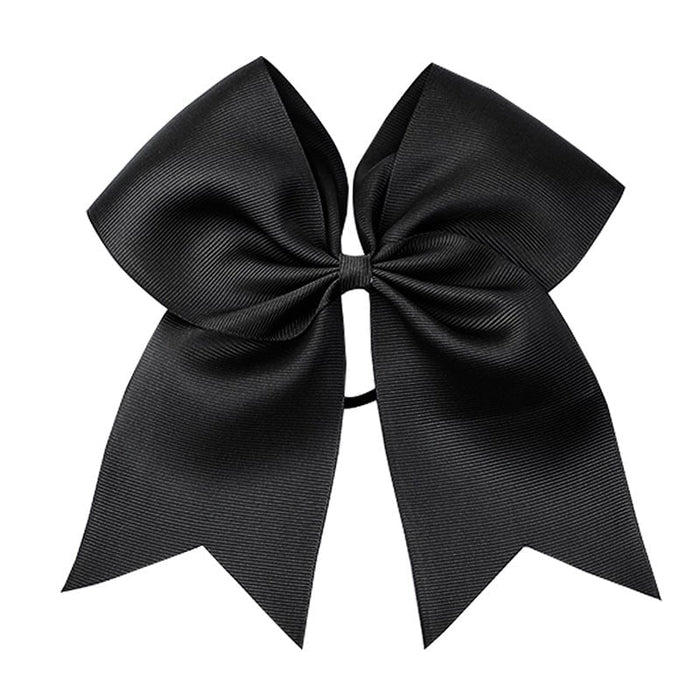 Wholesale Children's Headwear Bow Ribbed Webbing Hair Scrunchies JDC-HS-Danzuo006 Hair Scrunchies 丹左 black Wholesale Jewelry JoyasDeChina Joyas De China