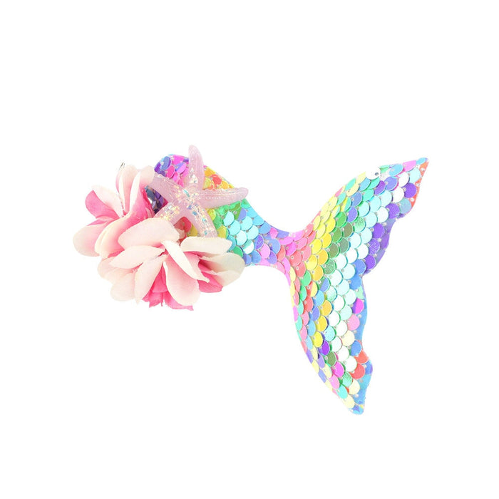 Wholesale Children's Sequin Bow Fishtail Hair Clip (F)JDC-HC-Danzuo030 Hair Clips 丹左 color Wholesale Jewelry JoyasDeChina Joyas De China