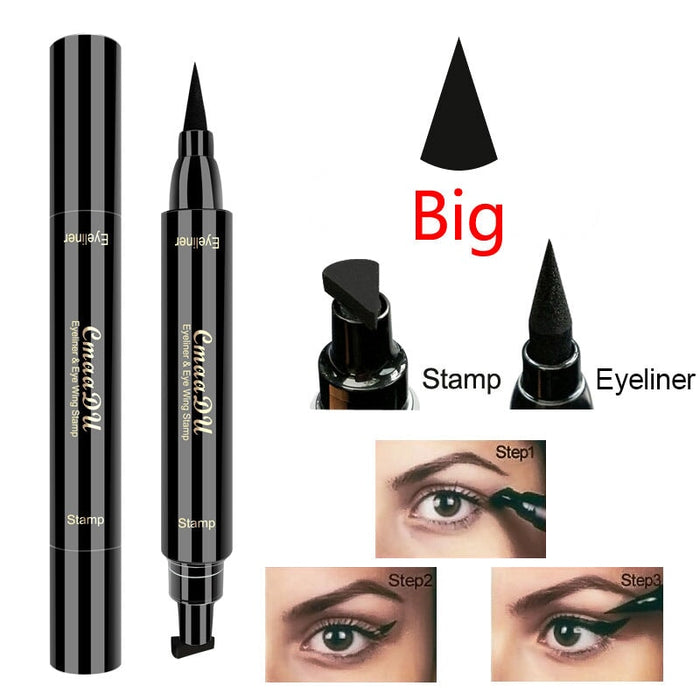 Wholesale CmaaDU Double Wing Stamp Eyeliner Pencil JDC-EY-Nic002 eyeliner 尼采 Wholesale Jewelry JoyasDeChina Joyas De China