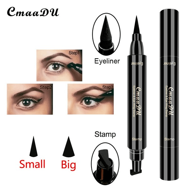 Wholesale CmaaDU Double Wing Stamp Eyeliner Pencil JDC-EY-Nic002 eyeliner 尼采 Wholesale Jewelry JoyasDeChina Joyas De China