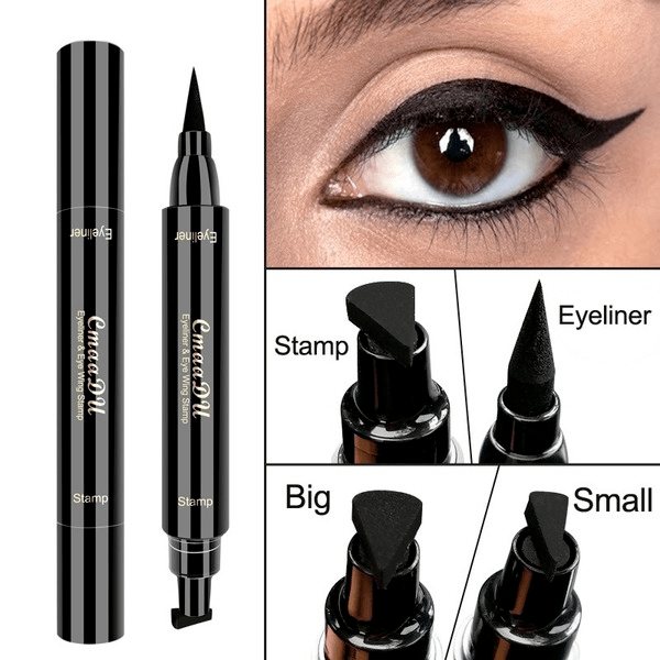 Wholesale CmaaDU Double Wing Stamp Eyeliner Pencil JDC-EY-Nic002 eyeliner 尼采 Wholesale Jewelry JoyasDeChina Joyas De China