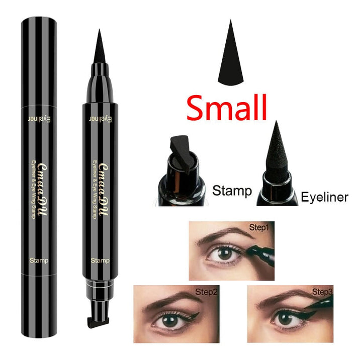 Wholesale CmaaDU Double Wing Stamp Eyeliner Pencil JDC-EY-Nic002 eyeliner 尼采 Wholesale Jewelry JoyasDeChina Joyas De China