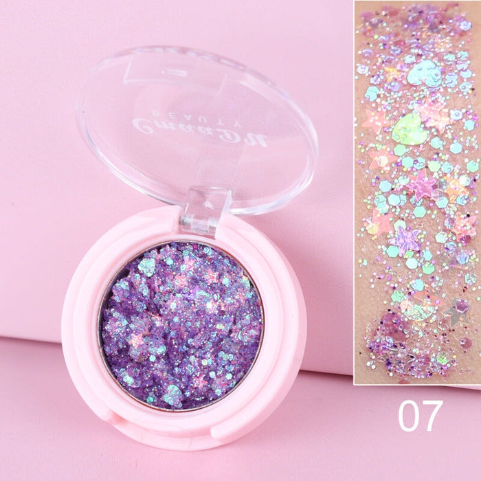 Wholesale CmaaDu Mono Glitter Powder Glitter Eyeshadow JDC-SH-Nic008 eyeshadow 尼采 07 Wholesale Jewelry JoyasDeChina Joyas De China