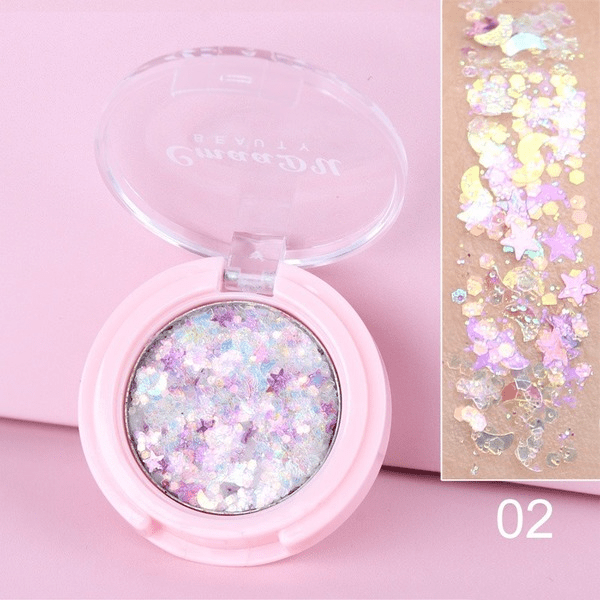 Wholesale CmaaDu Mono Glitter Powder Glitter Eyeshadow JDC-SH-Nic008 eyeshadow 尼采 Wholesale Jewelry JoyasDeChina Joyas De China