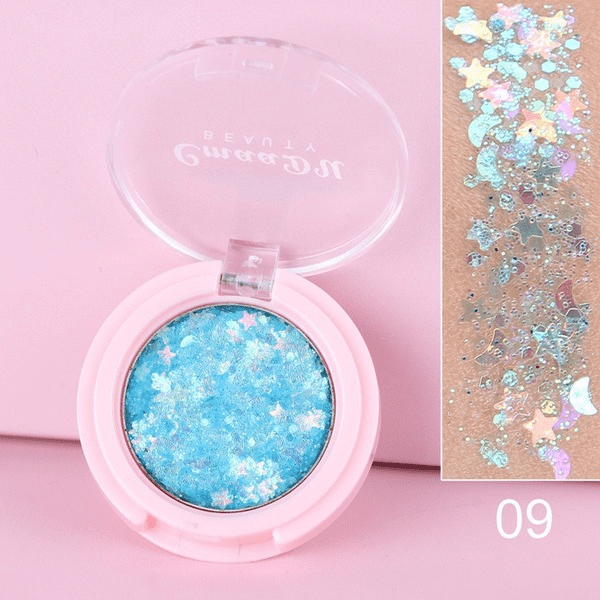 Wholesale CmaaDu Mono Glitter Powder Glitter Eyeshadow JDC-SH-Nic008 eyeshadow 尼采 Wholesale Jewelry JoyasDeChina Joyas De China