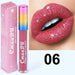 Wholesale CmaaDu Rhinestone Symphony Shiny Matte Metallic Lip Gloss Lipstick JDC-MK-Nic008 lipstick 妮彩 06 Wholesale Jewelry JoyasDeChina Joyas De China