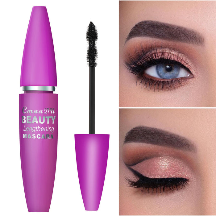 Wholesale CmaaDu4D Mascara Thick Waterproof Long Lasting JDC-MA-Nic002 mascara 尼采 Purple（Lengthening） Wholesale Jewelry JoyasDeChina Joyas De China