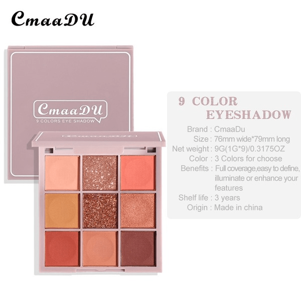 Wholesale CmaaDU9 Color Keyboard Fingertip Eyeshadow Palette JDC-SH-Nic011 eyeshadow 尼采 Wholesale Jewelry JoyasDeChina Joyas De China