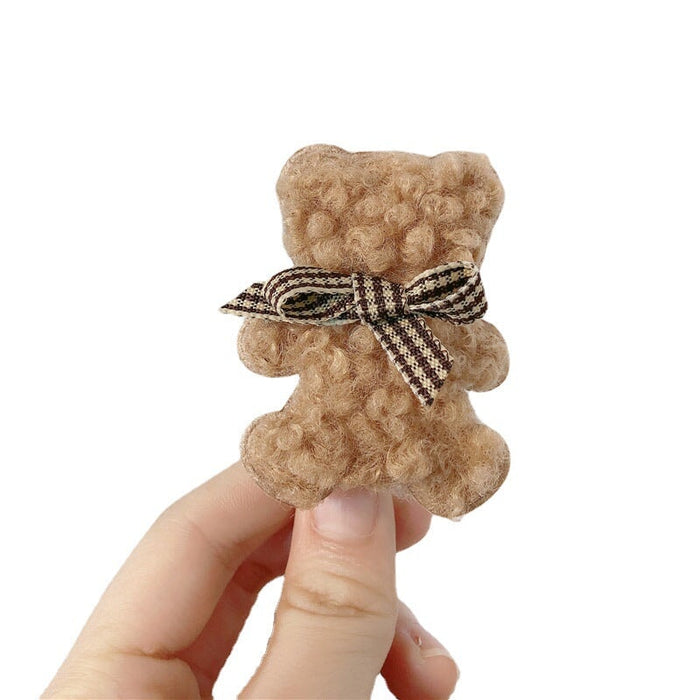 Wholesale coffee Plush hair circle JDC-HS-Jiax006 Hair Scrunchies 佳芯 Wholesale Jewelry JoyasDeChina Joyas De China