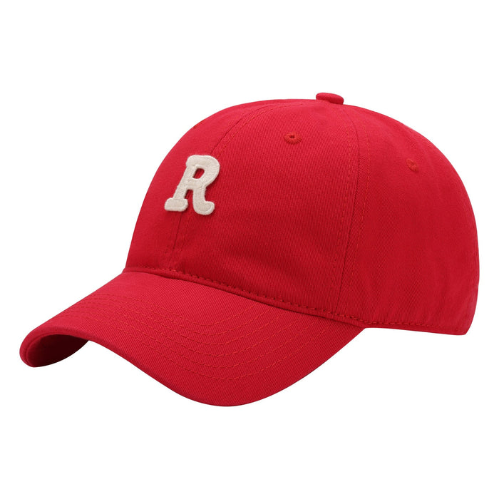 Wholesale Color Soft Top R Letter Cotton Baseball Hat JDC-FH-SiLi005 Fashionhat 思黎 Carnival red adjustable Wholesale Jewelry JoyasDeChina Joyas De China