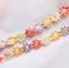 Wholesale Colorful Floral Lace Alloy Choker Necklace JDC-NE-FSheng001 孚胜 10 Wholesale Jewelry JoyasDeChina Joyas De China