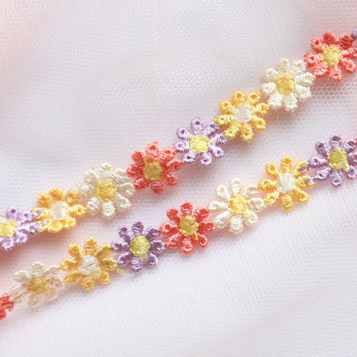 Wholesale Colorful Floral Lace Alloy Choker Necklace JDC-NE-FSheng001 孚胜 Wholesale Jewelry JoyasDeChina Joyas De China