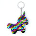 Wholesale Colorful Sequin Pony Keychain JDC-KC-QiShi001 Keychains 奇释 color33 / Wholesale Jewelry JoyasDeChina Joyas De China