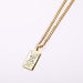 Wholesale Constellation Pendant Stainless Steel Gold Plated Necklace JDC-NE-Jif052 Necklaces 集沣 Wholesale Jewelry JoyasDeChina Joyas De China