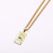 Wholesale Constellation Pendant Stainless Steel Gold Plated Necklace JDC-NE-Jif052 Necklaces 集沣 Wholesale Jewelry JoyasDeChina Joyas De China