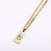 Wholesale Constellation Pendant Stainless Steel Gold Plated Necklace JDC-NE-Jif052 Necklaces 集沣 mojiezuo Wholesale Jewelry JoyasDeChina Joyas De China