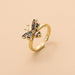 Wholesale Copper Insect Bee Rhinestone Rings JDC-RS-JJ001 Rings 聚嘉 Wholesale Jewelry JoyasDeChina Joyas De China