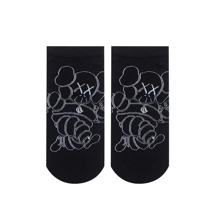 Wholesale Cotton Cartoon Unisex Socks (F) JDC-SK-Qihen001 Sock 圻恒 Wholesale Jewelry JoyasDeChina Joyas De China