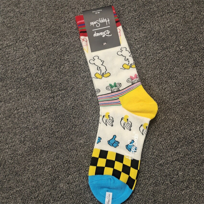 Wholesale cotton socks men's and women's high tube tide cotton socks Socks JoyasDeChina 2 36-41 Wholesale Jewelry JoyasDeChina Joyas De China