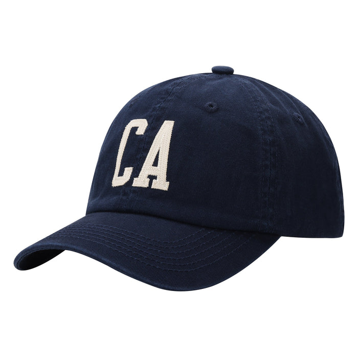 Wholesale Cotton Soft Top Baseball Hat JDC-FH-SiLi004 Fashionhat 思黎 navy adjustable Wholesale Jewelry JoyasDeChina Joyas De China