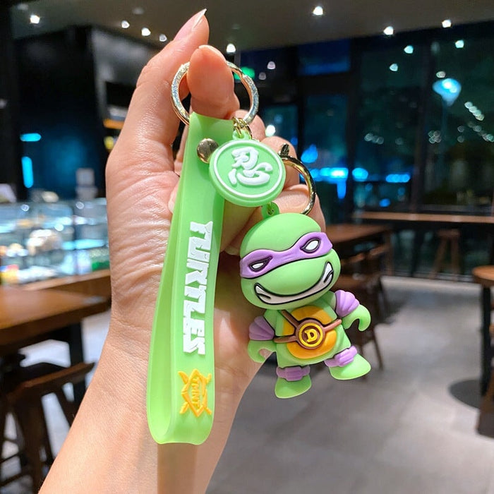 Wholesale Creative personality cartoon pvc key chain pendant car key bag pendant Keychains JoyasDeChina Purple Wholesale Jewelry JoyasDeChina Joyas De China