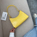 Wholesale Crocodile Pattern PU Shoulder Bag JDC-SD-Mingo001 Shoulder Bags 铭欧 yellow Wholesale Jewelry JoyasDeChina Joyas De China