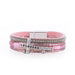 Wholesale Cross Rhinestone Leather Magnetic Buckle Bracelet JDC-BT-DHJ019 Bracelet 邓会君 Wholesale Jewelry JoyasDeChina Joyas De China