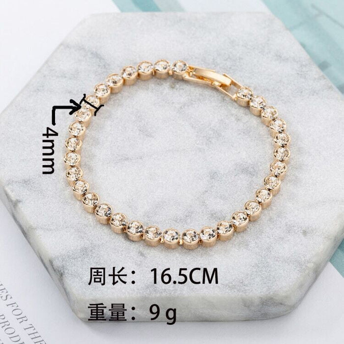 Wholesale crystal inlaid bracelet JDC-BT-ZHONGW001 Bracelet 众薇 Wholesale Jewelry JoyasDeChina Joyas De China