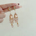 Wholesale Crystal Silver Needle Copper Earrings JDC-ES-JW015 Earrings 佳伟 Wholesale Jewelry JoyasDeChina Joyas De China