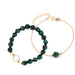 Wholesale Crystal Stone Tiger Eye Bracelet JDC-BT-Weiy011 Bracelet 唯逸 green Wholesale Jewelry JoyasDeChina Joyas De China