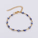 Wholesale Devil's Eye 304 Stainless Steel 18k Gold Plated Bracelet JDC-BT-Aimi002 Bracelet 爱米 blue Wholesale Jewelry JoyasDeChina Joyas De China