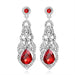 Wholesale diamond-set long alloy earrings JDC-ES-GSDB014 Earrings 丹比华比 Wholesale Jewelry JoyasDeChina Joyas De China