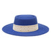 Wholesale Dome Woolen Hat Flat Brim Hat JDC-FH-Guanchuan005 Fashionhat 冠川 Blue M(56-58cm) Wholesale Jewelry JoyasDeChina Joyas De China